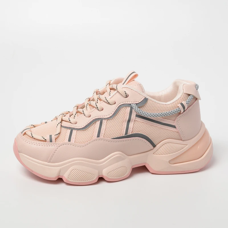 High Quality Trainers Women's Platform Sneakers Women Shoes Breathable Casual Women Running Chunky Sneakers
High Quality Trainers Women's Platform Sneakers Women Shoes Breathable Casual Women Running Chunky Sneakers