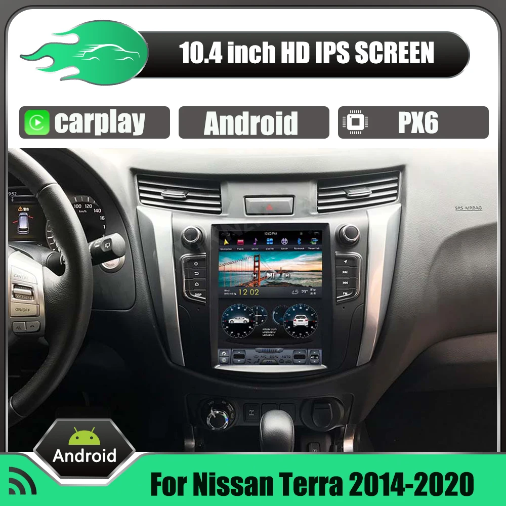 

Автомагнитола для NISSAN TERRA NP300, Android Px6, автомобильный мультимедийный стерео плеер для Carplay, GPS-навигация, головное устройство, DVD, мультимедийны...