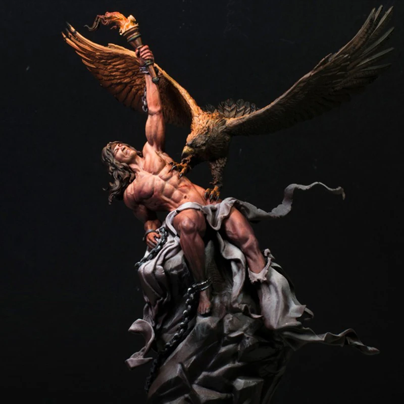 70mm Fantasy Myth Prometheus and The Eagle Figure Resin Figure Full Body Model R463
70mm Fantasy Myth Prometheus and The Eagle Figure Resin Figure Full Body Model R463