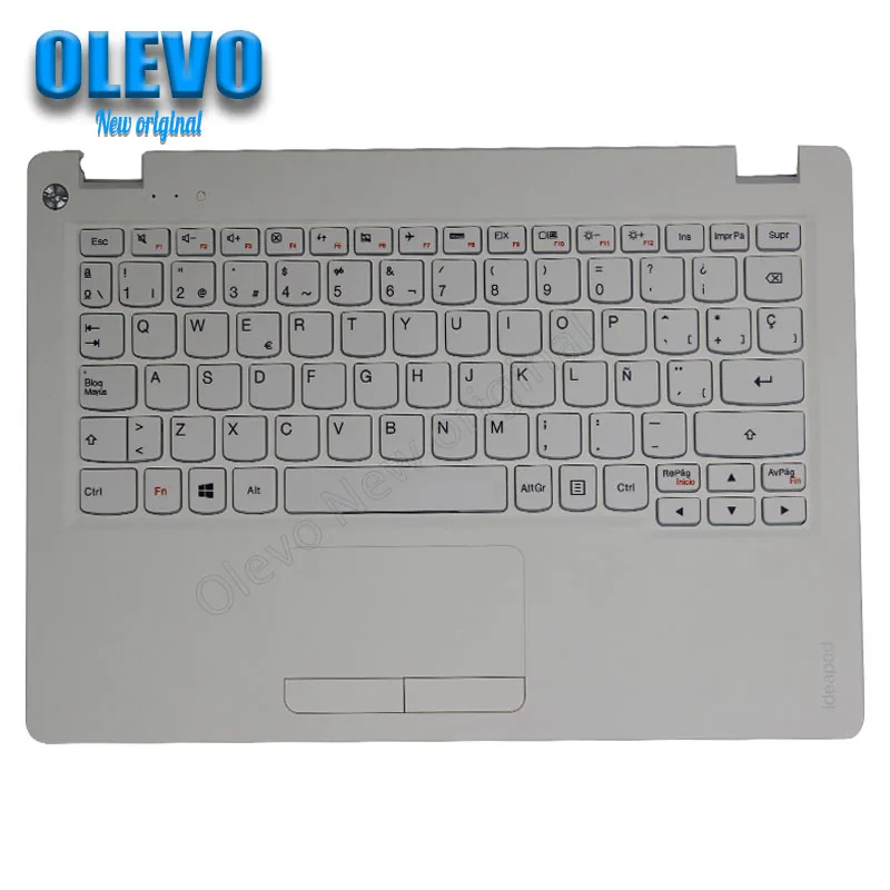 Новинка для LENOVO YOGA 510-14 510-14AST 510-14IKB 510-14ISK Flex 4-1470 Подставка для рук верхняя крышка испанская клавиатура сенсорная панель 5CB0K48357 
Новинка для LENOVO YOGA 510-14 510-14AST 510-14IKB 510-14ISK Flex 4-1470 Подставка для рук верхняя крышка испанская клавиатура сенсорная панель 5CB0K48357
