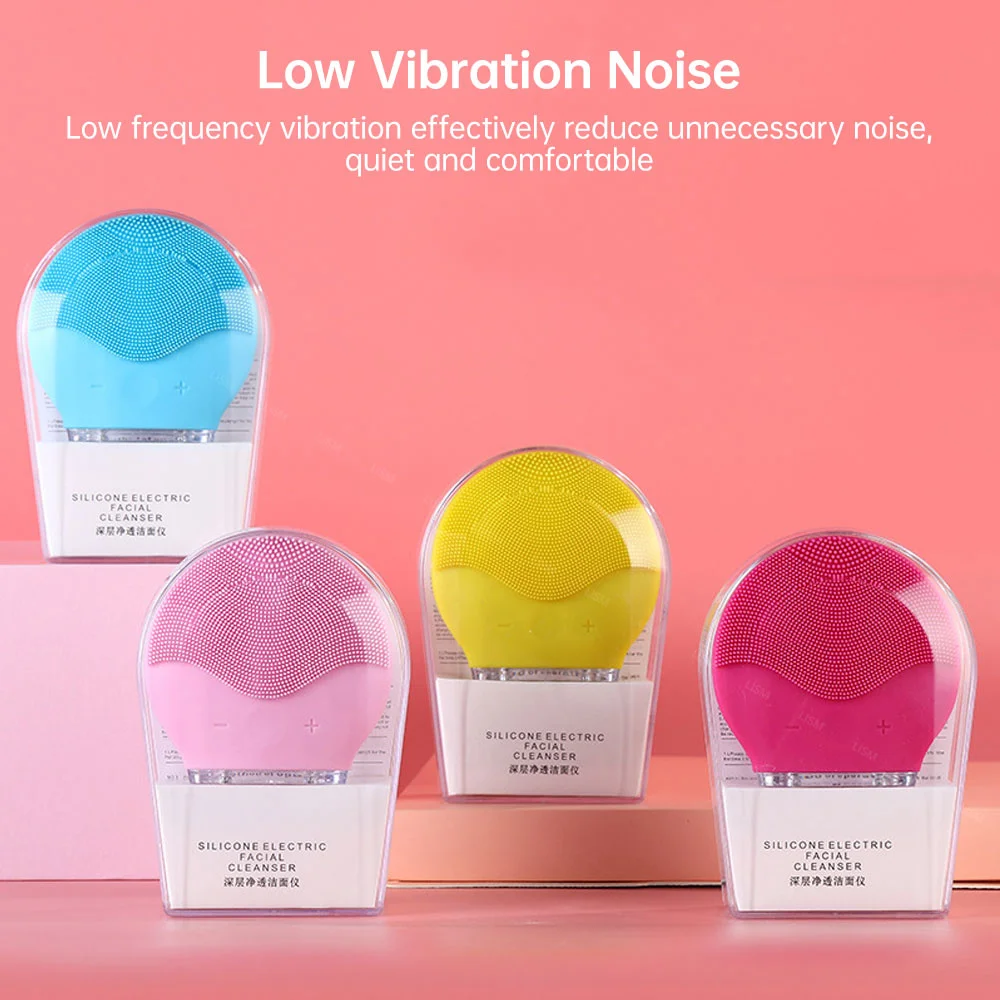 Ultra sonic silicone Electric brush Sonic face Cleaning skin Mini washing Massagerechargeable
Ultra sonic silicone Electric brush Sonic face Cleaning skin Mini washing Massagerechargeable