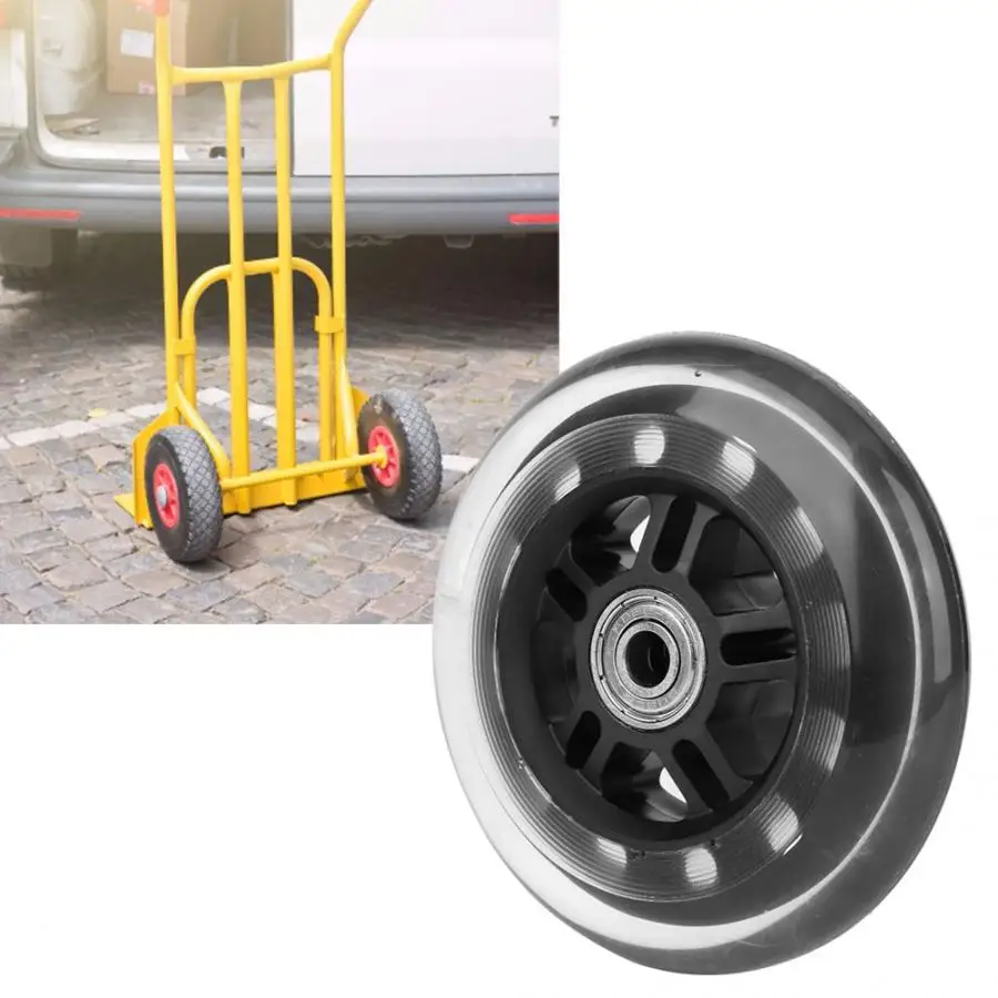 ABEC-7 608ZZ Bearing Trolley Caster Wheels 4in PU Casters For Small Carts/Doors/Furniture Hardware castor wheels
ABEC-7 608ZZ Bearing Trolley Caster Wheels 4in PU Casters For Small Carts/Doors/Furniture Hardware castor wheels