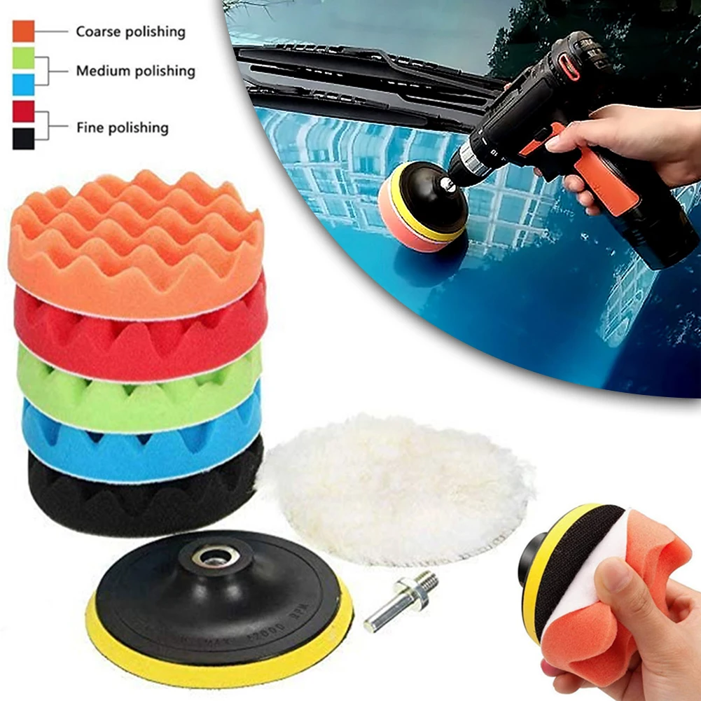 8PCS Car Buffing Pads 3" Car Sponge Polishing Pad Kit for Car Buffer Polisher Waxing Sanding Polishing Car Care Accessories
8PCS Car Buffing Pads 3" Car Sponge Polishing Pad Kit for Car Buffer Polisher Waxing Sanding Polishing Car Care Accessories