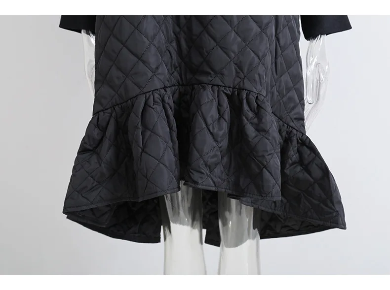 New Autumn Winter Women's Clothing Women's High Neck Loose Diamond Cotton Dress Ladies Ruffle Dresses For Women Bodycon Dress
New Autumn Winter Women's Clothing Women's High Neck Loose Diamond Cotton Dress Ladies Ruffle Dresses For Women Bodycon Dress