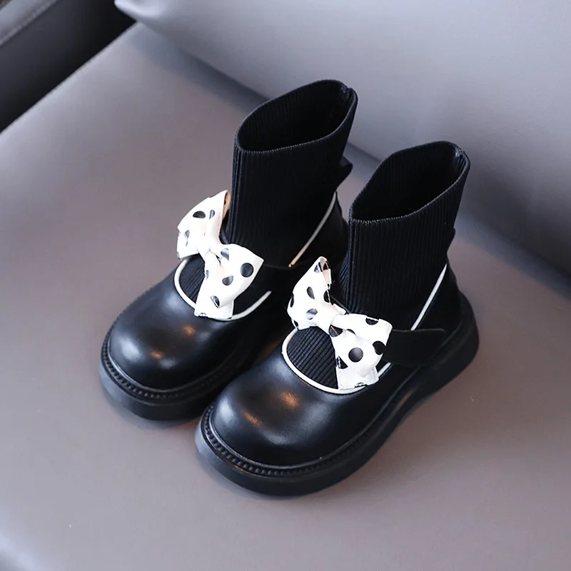Bowknot girls socks boots autumn 2021 new children's short boots cute polka dot princess boots
Bowknot girls socks boots autumn 2021 new children's short boots cute polka dot princess boots