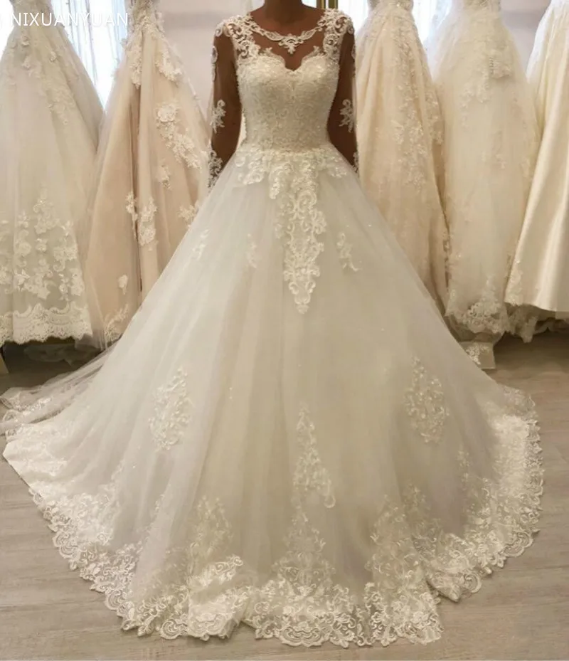 Vestido De Noiva A-line Wedding Dresses 2021 Bridal Dresses Vintage Lace Beach Sheer Neck Long Sleeve Wedding Bridal Gowns
Vestido De Noiva A-line Wedding Dresses 2021 Bridal Dresses Vintage Lace Beach Sheer Neck Long Sleeve Wedding Bridal Gowns