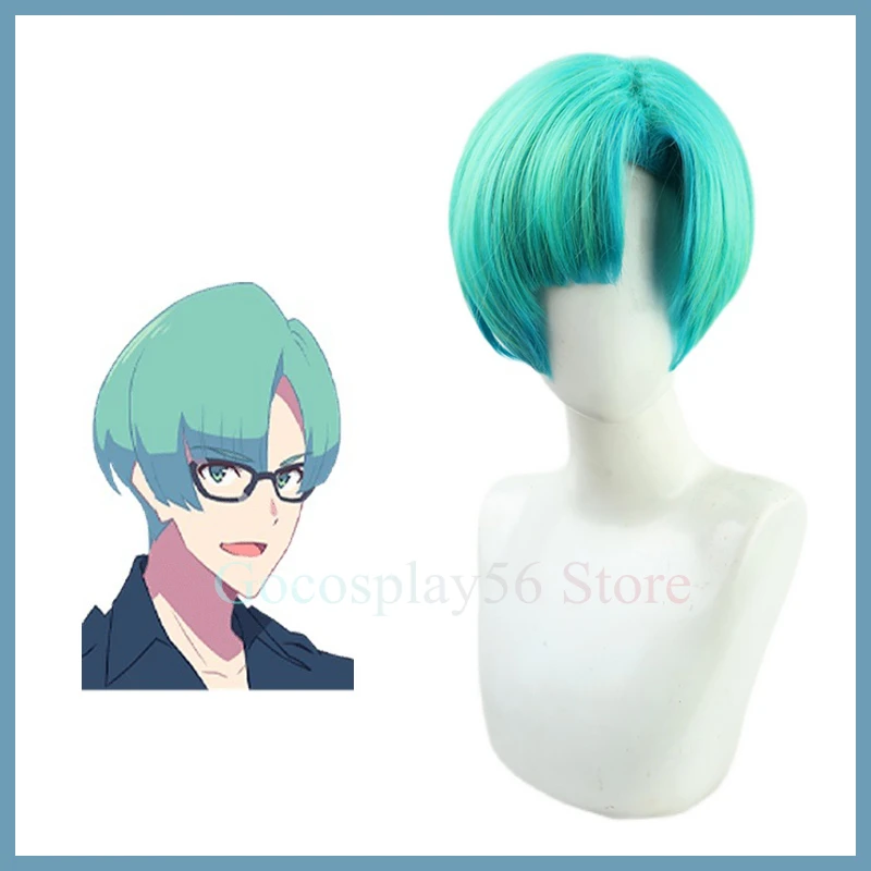 Anime PROMARE Remi Puguna Cosplay Wig Mixed Green Blue Short Straight Heat Resistant Hair Role Play
Anime PROMARE Remi Puguna Cosplay Wig Mixed Green Blue Short Straight Heat Resistant Hair Role Play