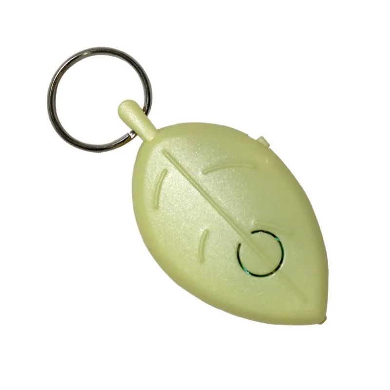 5 colors Leaf Whistle Induction Key Whistle Sound LED Light Anti-Lost Alarm Key Finder Locator Keychain Device Random Color
5 colors Leaf Whistle Induction Key Whistle Sound LED Light Anti-Lost Alarm Key Finder Locator Keychain Device Random Color