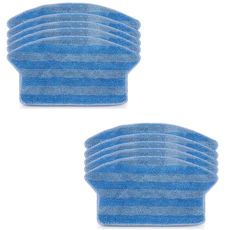 Washable Cloth Mop Cleaning Sweeping Robot Replacement Accessories Suitable For Midea I2/I2 S/VR06 10PCS | Бытовая техника