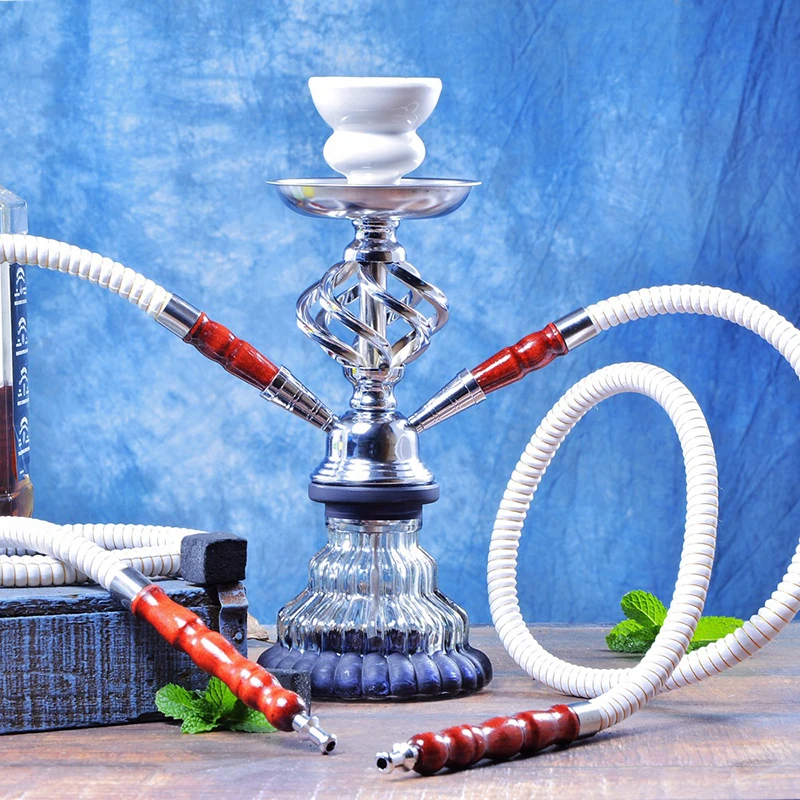 CNHOOKAH Arab Hookah Double Root Plastic Pipe Shisha Smoking Accessories Ceramics Bowl Narguil Glass Base Cachimba Party Gifts
CNHOOKAH Arab Hookah Double Root Plastic Pipe Shisha Smoking Accessories Ceramics Bowl Narguil Glass Base Cachimba Party Gifts