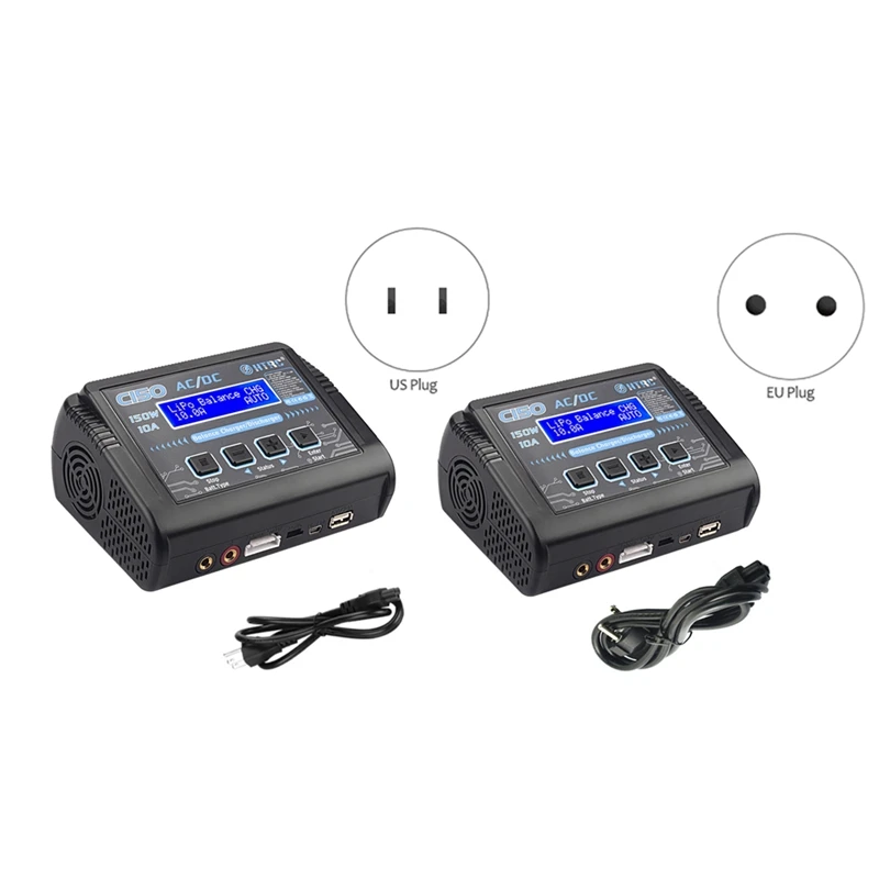 HTRC C150 10A AC/DC RC Battery for LiPo LiHV LiFe Lilon NiCd NiMh Pb Battery Discharger Balance Charger
HTRC C150 10A AC/DC RC Battery for LiPo LiHV LiFe Lilon NiCd NiMh Pb Battery Discharger Balance Charger