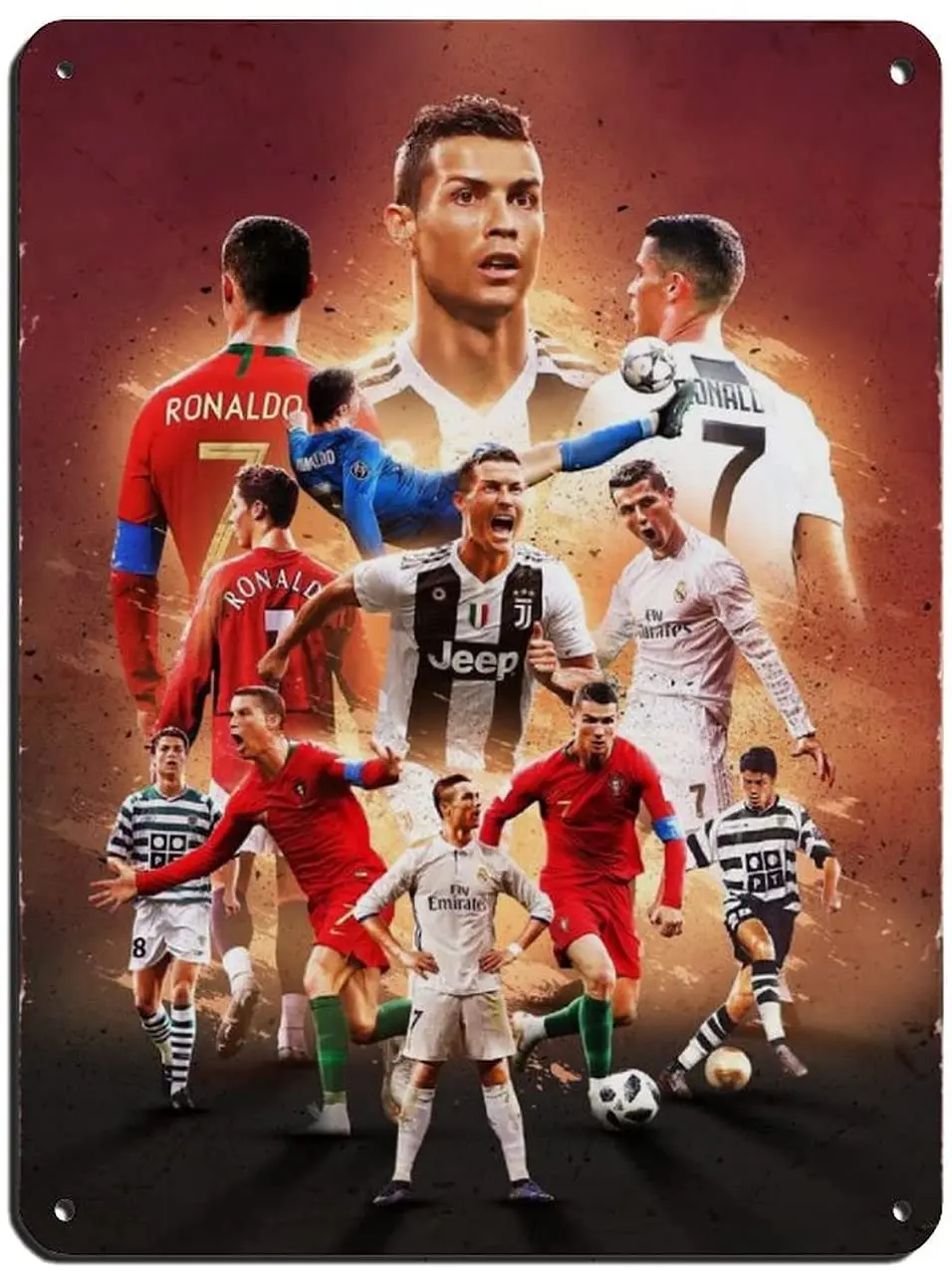 Superstar Basketball Cristiano Ronaldo Sports Custom Poster 11 Tin Sign Vintage Metal Pub Club Cafe bar Home Wall Art Decoration
Superstar Basketball Cristiano Ronaldo Sports Custom Poster 11 Tin Sign Vintage Metal Pub Club Cafe bar Home Wall Art Decoration