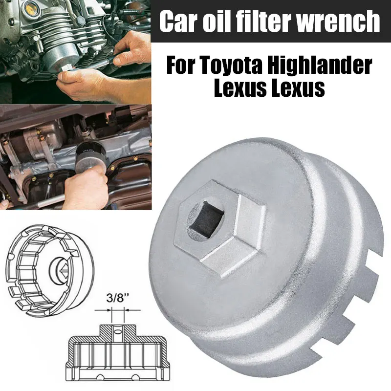 Vehemo Aluminum Alloy 7.8cm Oil Filter Wrench Cap Wrench Exquisite Remover Car Housing Tool Car Accessories
Vehemo Aluminum Alloy 7.8cm Oil Filter Wrench Cap Wrench Exquisite Remover Car Housing Tool Car Accessories