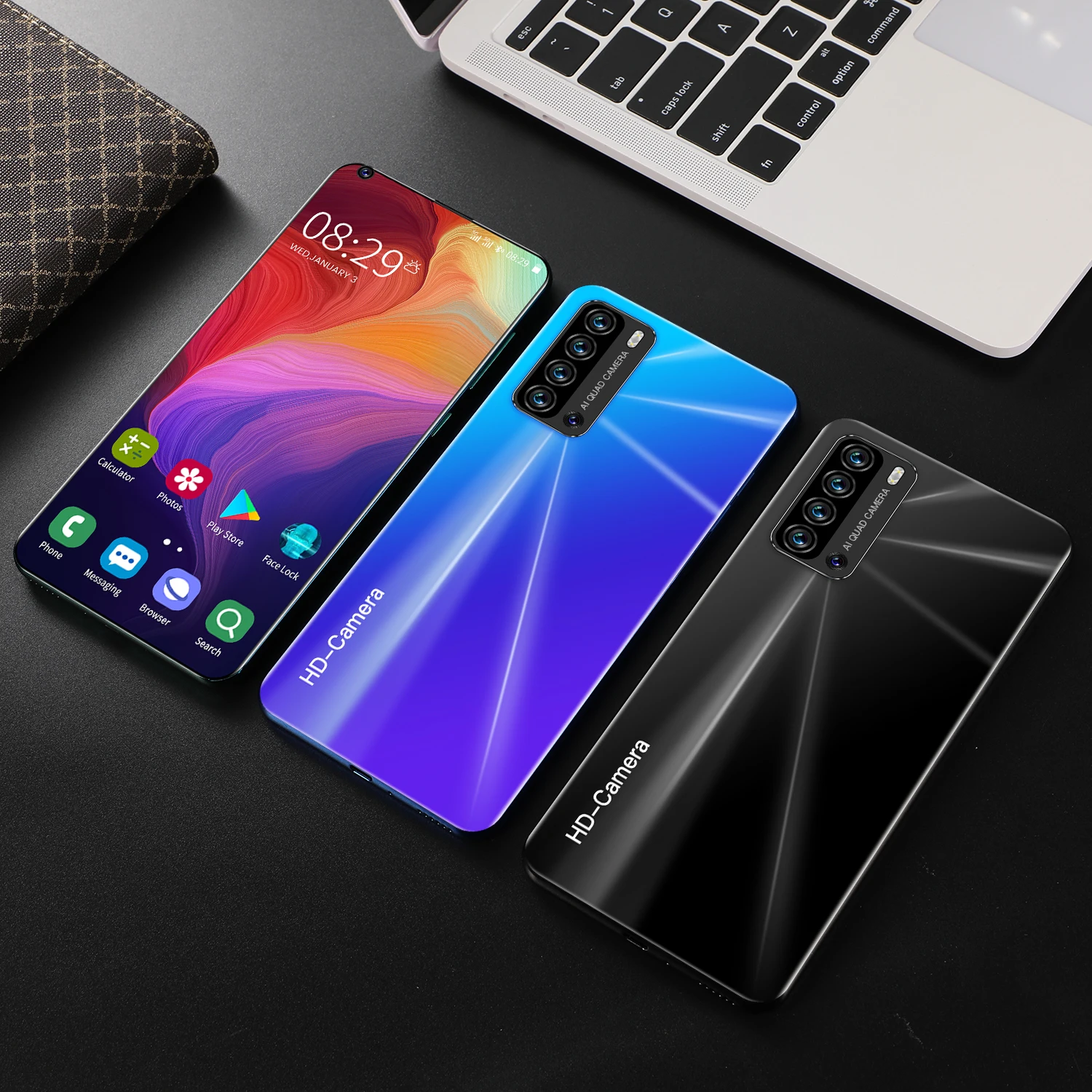 Global Version HD Smartphone V19 Pro 5600mAh 7.3-inch 12GB +512GB 10Core Dual SIM Dual Standby Support Face ID Android CellPhone
Global Version HD Smartphone V19 Pro 5600mAh 7.3-inch 12GB +512GB 10Core Dual SIM Dual Standby Support Face ID Android CellPhone