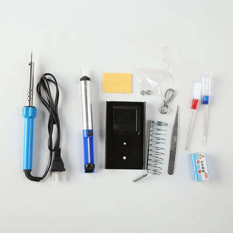 Thermal Set Electric Iron Electric Soldering Iron Adjustable Fast Tool 9Pcs/1Set Home Pump Desoldering Kit
Thermal Set Electric Iron Electric Soldering Iron Adjustable Fast Tool 9Pcs/1Set Home Pump Desoldering Kit