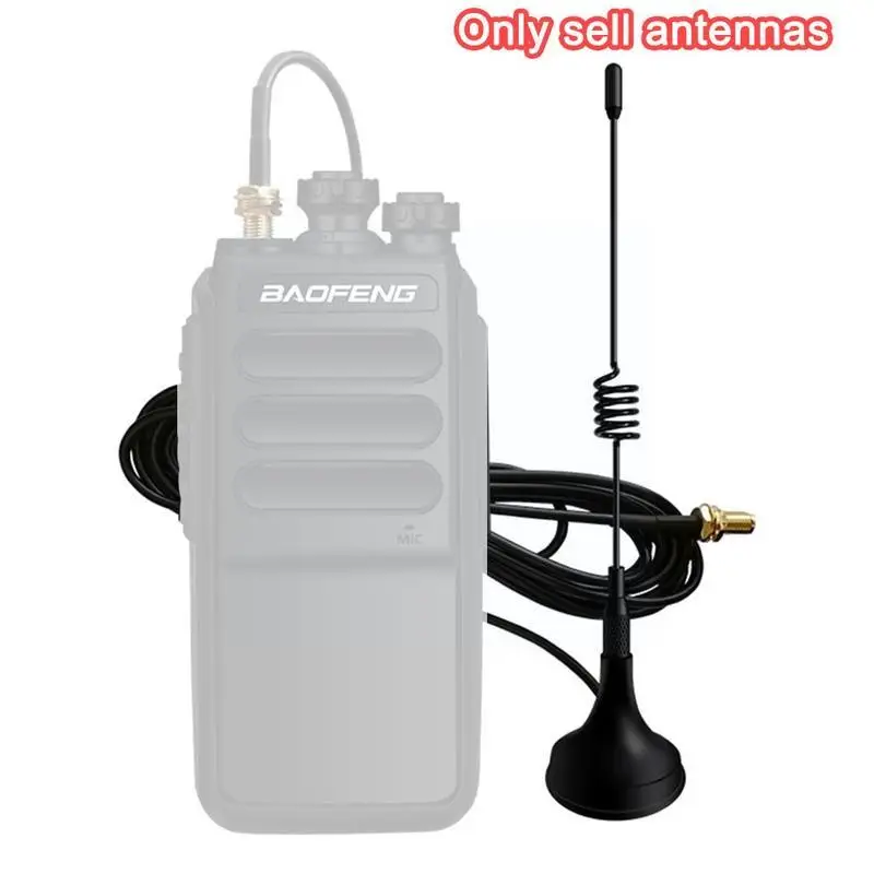 Walkie Talkie Antenna Small Mini SMA-Female Car Radio Antenna Sucker Suction High Jianwu with Cup Gain For Baofeng H4P8
Walkie Talkie Antenna Small Mini SMA-Female Car Radio Antenna Sucker Suction High Jianwu with Cup Gain For Baofeng H4P8