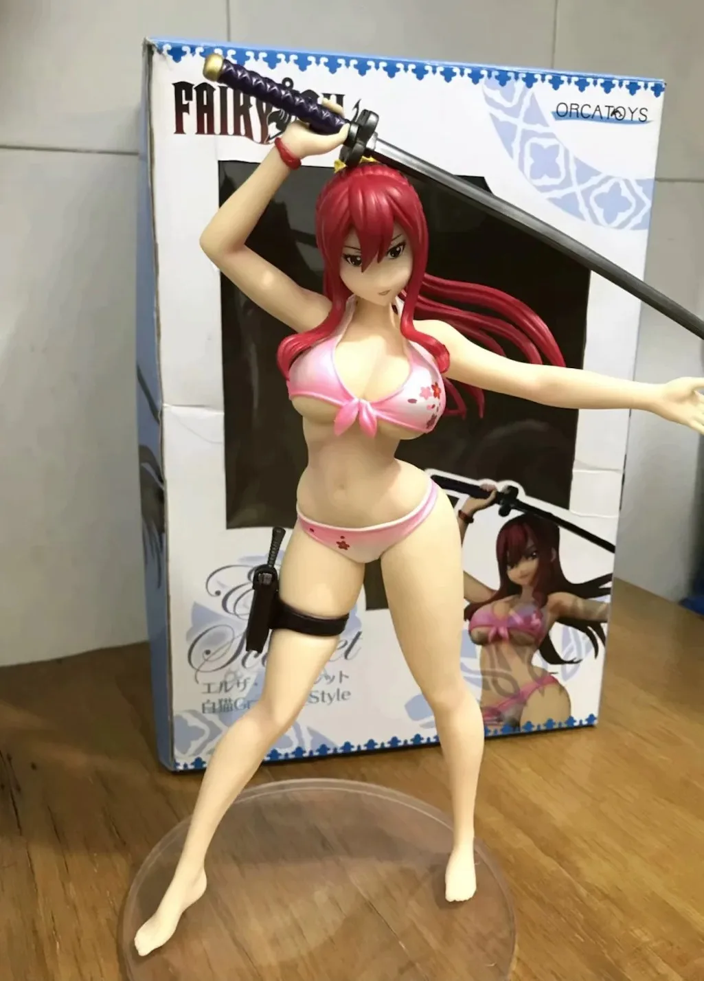 Anime FAIRY TAIL ORCATOYS Erza Scarlet Gravure_Style Sexy Girls PVC Action Figure Toy Adult Collection Model Doll Gifts
Anime FAIRY TAIL ORCATOYS Erza Scarlet Gravure_Style Sexy Girls PVC Action Figure Toy Adult Collection Model Doll Gifts