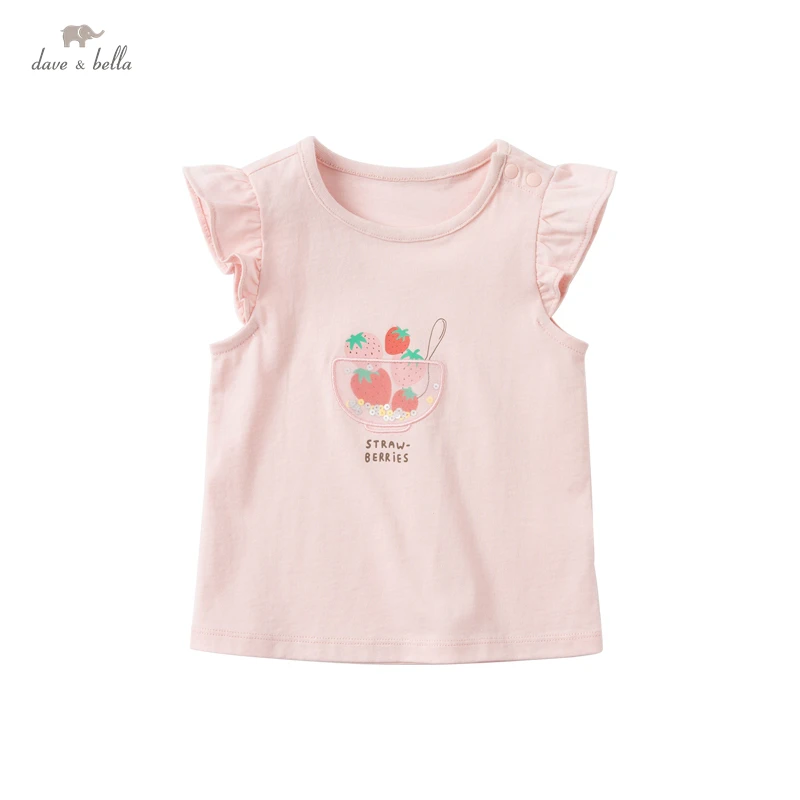 DBJ17228-1 dave bella summer baby girls cute cartoon letter print T-shirt children tops girl kids fashion tees
DBJ17228-1 dave bella summer baby girls cute cartoon letter print T-shirt children tops girl kids fashion tees