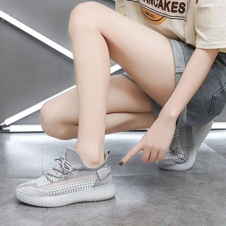 Women's Vulcanized Shoes High Quality Women's Sports Shoes Flat Shoes Lace up Plus Size Walking Flat Mesh Running Shoes
Women's Vulcanized Shoes High Quality Women's Sports Shoes Flat Shoes Lace up Plus Size Walking Flat Mesh Running Shoes