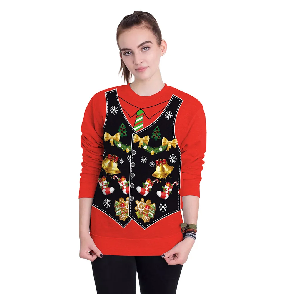 Christmas Fake Two Pieces Vest Printed Couple Round Neck Long Sleeve Pullover Men Hoodies Sweatshirts Harajuku Free Shipping
Christmas Fake Two Pieces Vest Printed Couple Round Neck Long Sleeve Pullover Men Hoodies Sweatshirts Harajuku Free Shipping