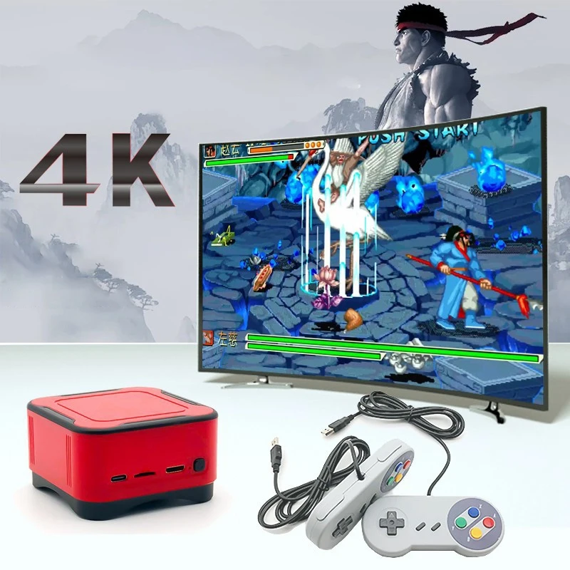 Mini Retro Game Console Arcade PS1 FC Gaming Consoles 4K HD Video Game Player 16GB Games Box Home TV PC MP3 Mp4 Players
Mini Retro Game Console Arcade PS1 FC Gaming Consoles 4K HD Video Game Player 16GB Games Box Home TV PC MP3 Mp4 Players