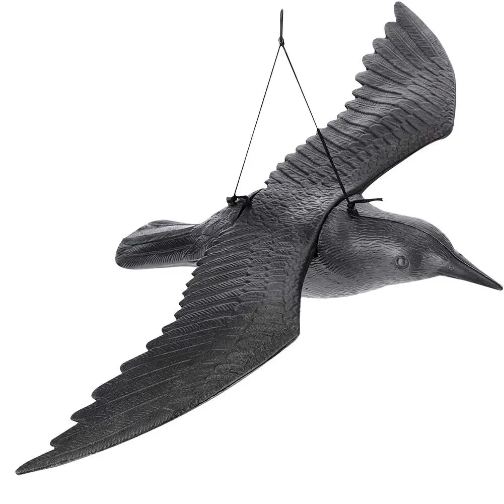 Simulation Bird Hunting Realistic Black Yard Crow Hunting Decoy For Garden Bird Deter Scarer Scarecrow Pest Deterrent Repeller
Simulation Bird Hunting Realistic Black Yard Crow Hunting Decoy For Garden Bird Deter Scarer Scarecrow Pest Deterrent Repeller