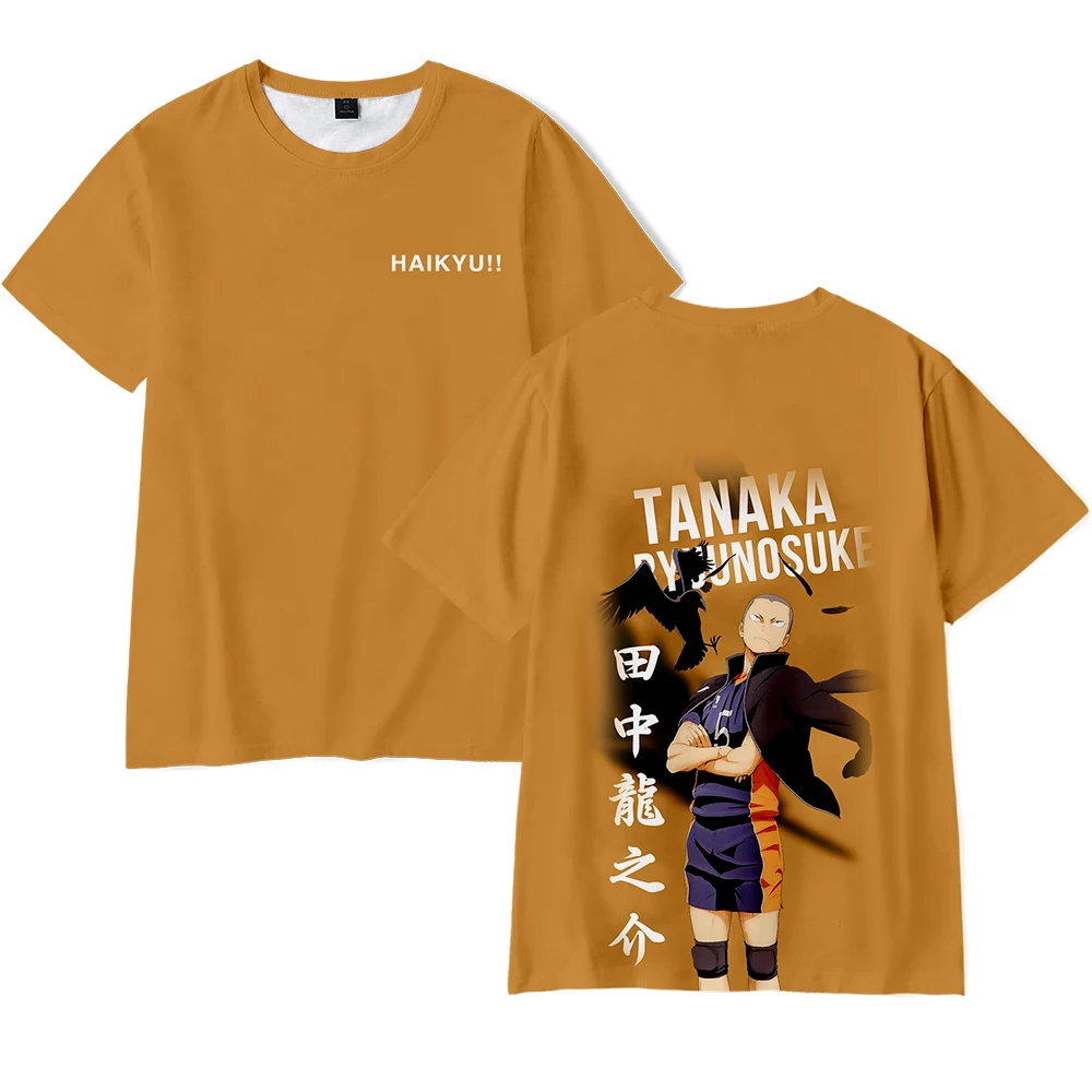 Сезон Haikyu! Футболка для взрослых и детей с коротким рукавом | Мужская одежда