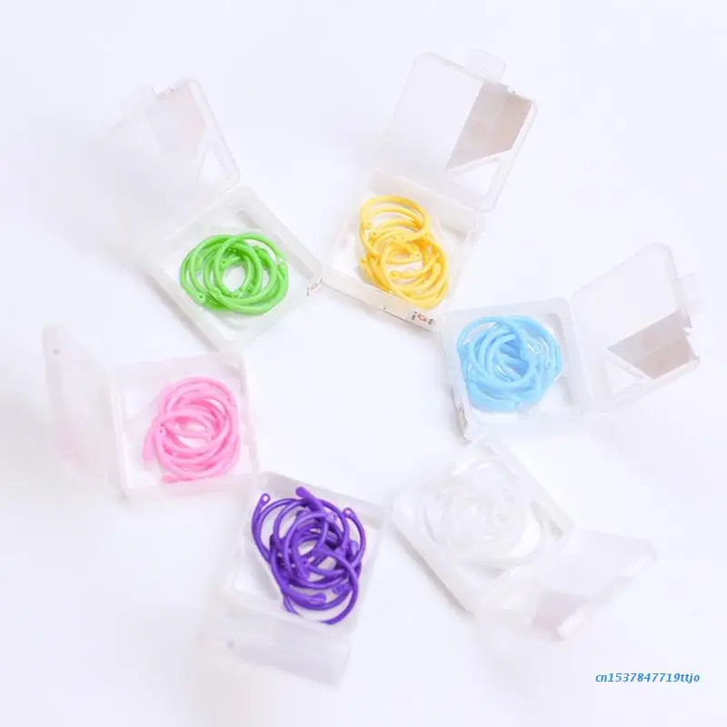 583D Creative Plastic Multifunction Circle DIY Album Loose Leaf Book Binder Hoop Ring 
583D Creative Plastic Multifunction Circle DIY Album Loose Leaf Book Binder Hoop Ring