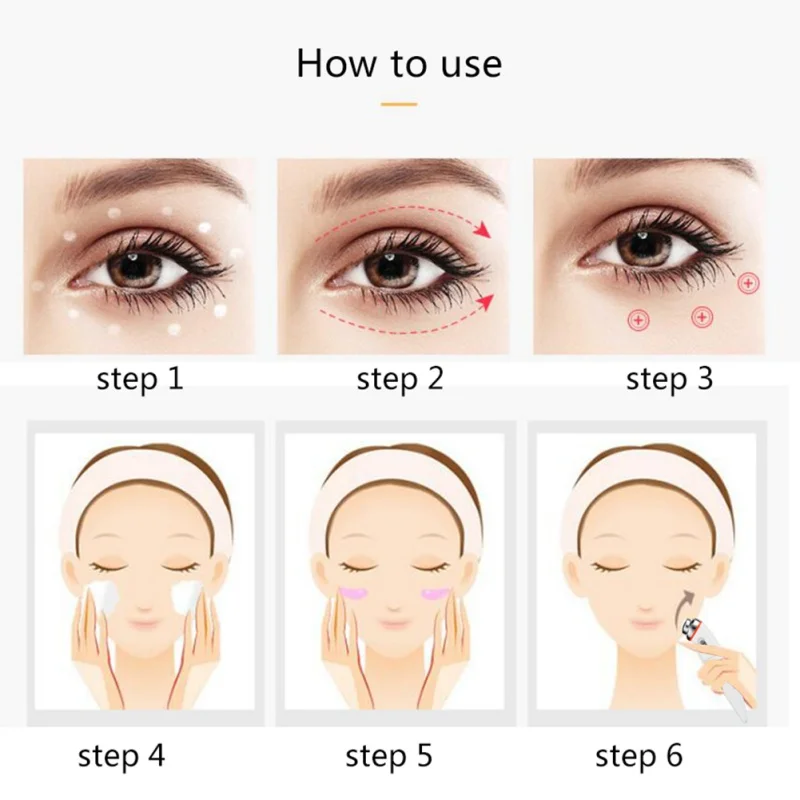 Electric Vibration Eye Massage Pen Skin Lifting Firming Peptide Collagen Eye Cream Anti-Aging Dark Circle Moisturizer Eye Mask
Electric Vibration Eye Massage Pen Skin Lifting Firming Peptide Collagen Eye Cream Anti-Aging Dark Circle Moisturizer Eye Mask