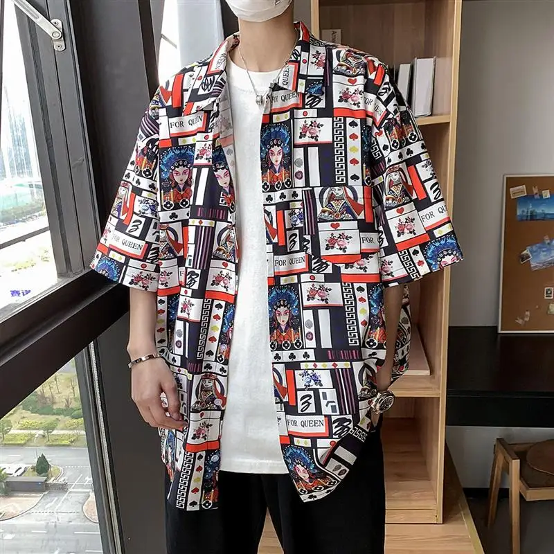 Brand Casual Shirt Men Cotton Preppy Style Blouses Male Fashion Summer Long Sleeve Streetwear Cargo Japanese Shirts Harajuku
Brand Casual Shirt Men Cotton Preppy Style Blouses Male Fashion Summer Long Sleeve Streetwear Cargo Japanese Shirts Harajuku