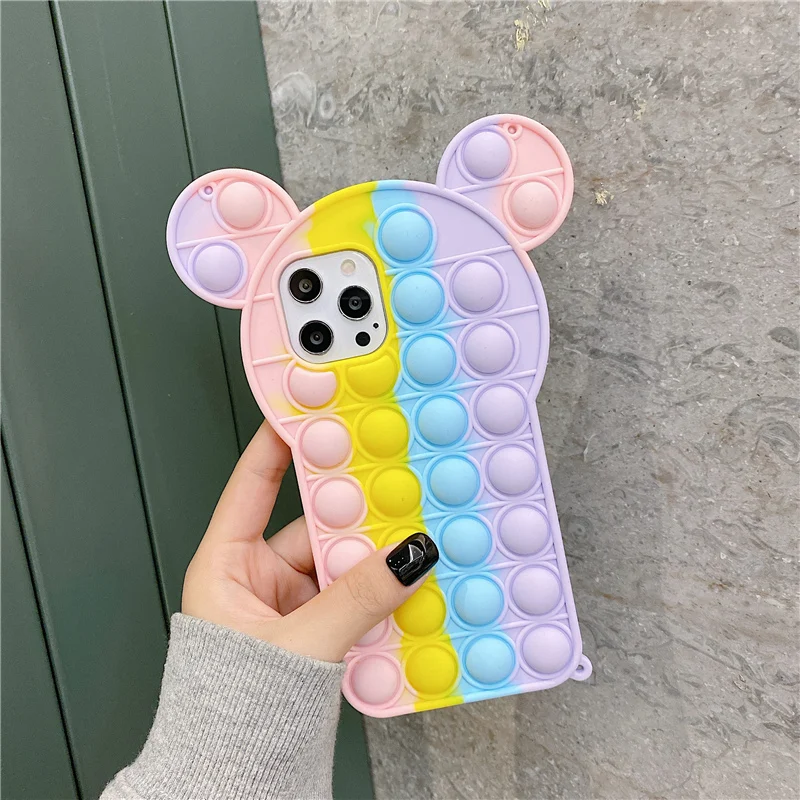 Agrotera Soft Silicone Case Cover for iPhone 7 8 Plus X XS XR 11 12 13 Mini Pro Max Pop it Fidget Toys Autism Strong Mouse Ears
Agrotera Soft Silicone Case Cover for iPhone 7 8 Plus X XS XR 11 12 13 Mini Pro Max Pop it Fidget Toys Autism Strong Mouse Ears
