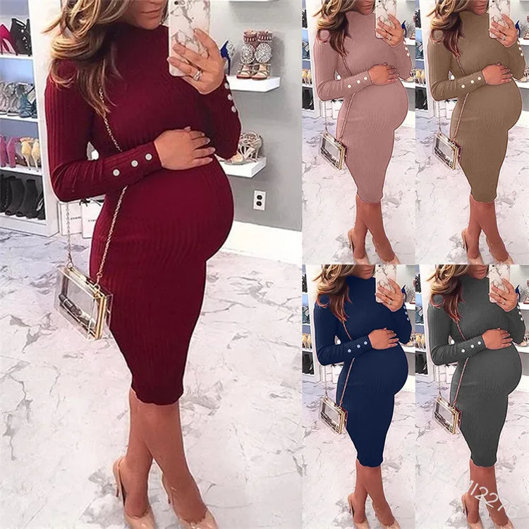 Maternity Dress for Women Pregnant Dresses Photography Casual Long Sleeve Solid Color Sexy Tight Jersey Dress Clothes Vestidos
Maternity Dress for Women Pregnant Dresses Photography Casual Long Sleeve Solid Color Sexy Tight Jersey Dress Clothes Vestidos