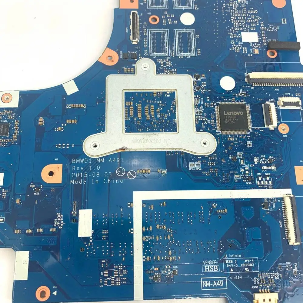 For Lenovo Ideapad 300-17ISK B71-80 Laptop Motherboard 5B20K61875 BMWD1 NM-A491 With Celeron dual core CPU DDR3L 100% Fully Tesy
For Lenovo Ideapad 300-17ISK B71-80 Laptop Motherboard 5B20K61875 BMWD1 NM-A491 With Celeron dual core CPU DDR3L 100% Fully Tesy
