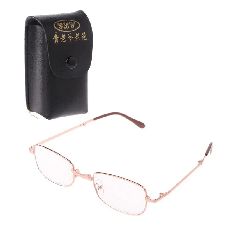 1pc Folding Metal Reading Glasses +1.0 1.5 2.0 2.5 3.0 3.5 4.0 Diopter With Case F19 21 Dropshipping
1pc Folding Metal Reading Glasses +1.0 1.5 2.0 2.5 3.0 3.5 4.0 Diopter With Case F19 21 Dropshipping