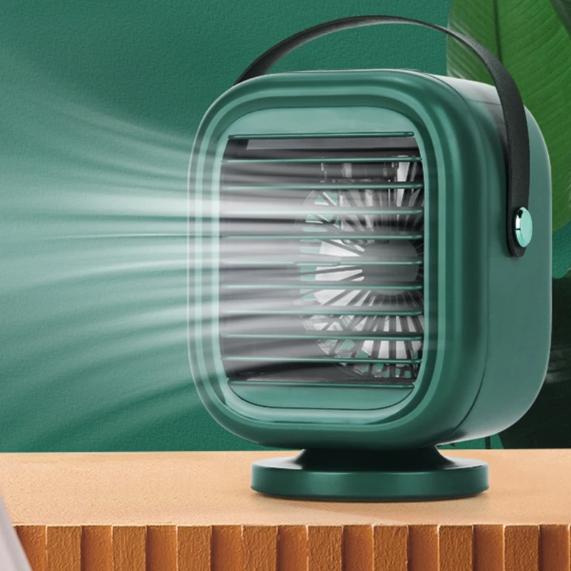 120 Degree Rotation 2000mAh Air Conditioner Fan USB Rechargeable Air Cooler 3 Speeds Humidifier Misting Fan for Home Office U1JE
120 Degree Rotation 2000mAh Air Conditioner Fan USB Rechargeable Air Cooler 3 Speeds Humidifier Misting Fan for Home Office U1JE