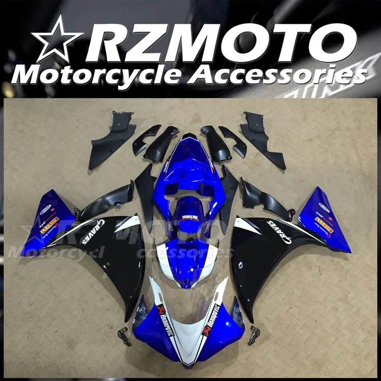 Комплект обтекателей из АБС-пластика для мотоцикла, подходит для YAMAHA YZF- R1 2012 2013 2014 12 13 14, комплект обтекателей черного и синего цвета, 4 подарк...
Комплект обтекателей из АБС-пластика для мотоцикла, подходит для YAMAHA YZF- R1 2012 2013 2014 12 13 14, комплект обтекателей черного и синего цвета, 4 подарк...