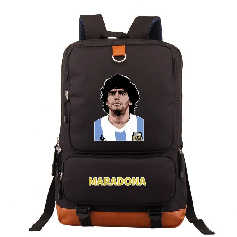 Rest in Peace Maradona Soccer Sport Pride Football Legend High Quality Men Backpack Casual Canvas Bags Large Capacity Male Bags 
Rest in Peace Maradona Soccer Sport Pride Football Legend High Quality Men Backpack Casual Canvas Bags Large Capacity Male Bags