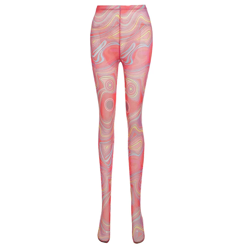 2021 summer women's new mesh printing see-through tight-fitting hip sports leggings women clothing
2021 summer women's new mesh printing see-through tight-fitting hip sports leggings women clothing