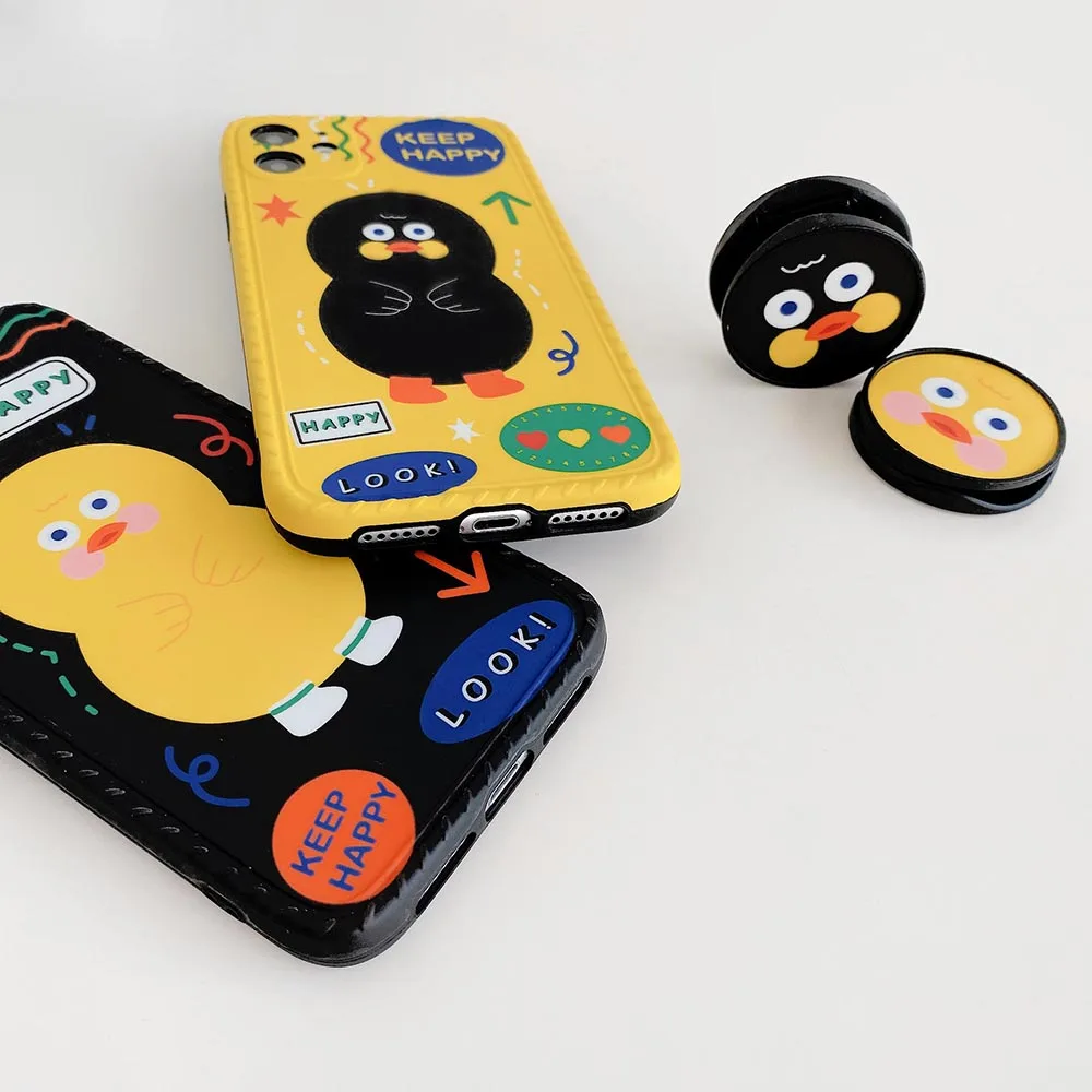KQCCY South Korea Series Duck Silicone Phone Cases for Iphone 11 12 Pro Max XR XS X 7 8 Plus Max Case Material Soft TPU
KQCCY South Korea Series Duck Silicone Phone Cases for Iphone 11 12 Pro Max XR XS X 7 8 Plus Max Case Material Soft TPU