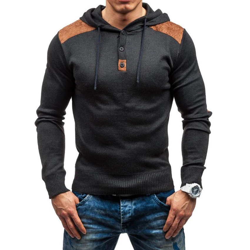 Men Autumn Slim Fit Hoodies Fashion PU Shoulder Design Hooded Men Streetwear New Man Hoodies Male Hipster Hoodies
Men Autumn Slim Fit Hoodies Fashion PU Shoulder Design Hooded Men Streetwear New Man Hoodies Male Hipster Hoodies