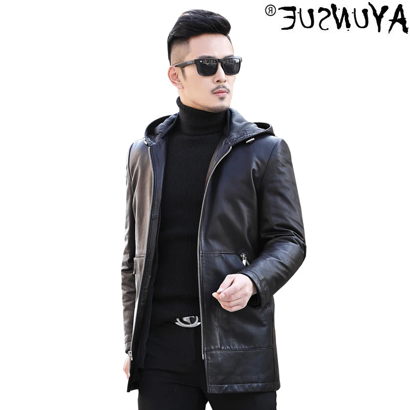 Genuine men's fur, autumn and winter long coat, hooded jacket, f-9596, kj1435
Genuine men's fur, autumn and winter long coat, hooded jacket, f-9596, kj1435
