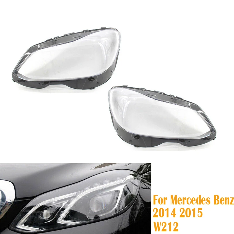 Автомобильный налобный фонарь прозрачная крышка для объектива чехол Mercedes-Benz E Class