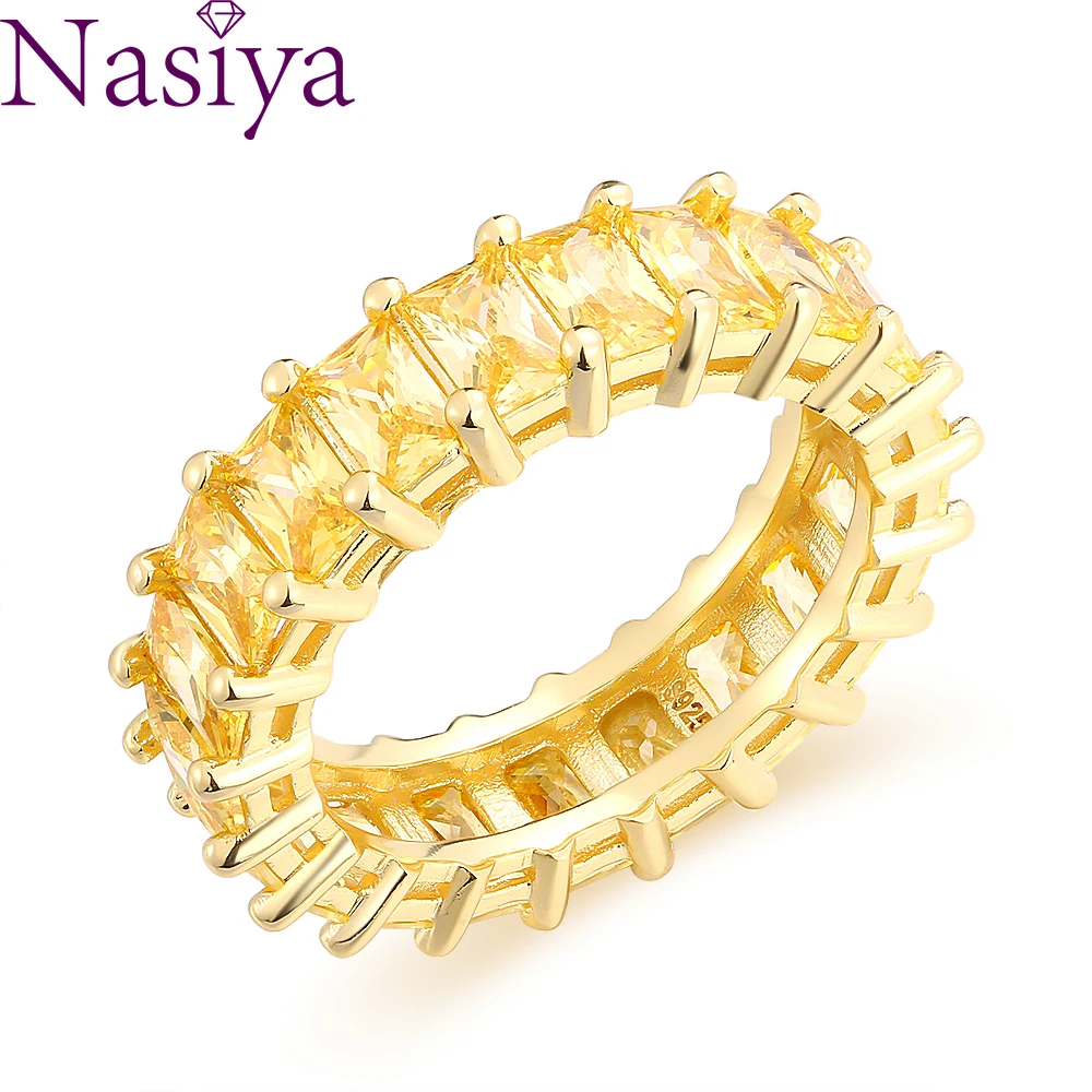 S925 Sterling Silver Yellow Zircon Gold Rings Exquisite Fashion Simple Rings for Women Fine Jewelry Luxury Party Gift
S925 Sterling Silver Yellow Zircon Gold Rings Exquisite Fashion Simple Rings for Women Fine Jewelry Luxury Party Gift