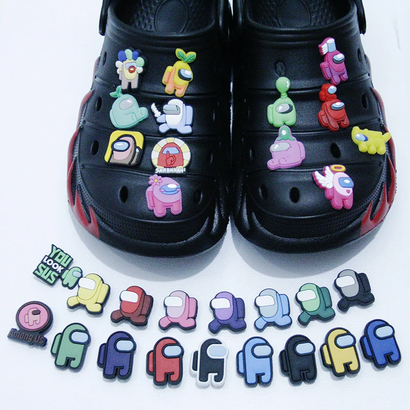 Hot Sale Robot Game PVC Shoe Charms Garden 1Pcs Shoe Decoration Accessories for Clog Designer Buckle Kid Party Gift Croc Jibz
Hot Sale Robot Game PVC Shoe Charms Garden 1Pcs Shoe Decoration Accessories for Clog Designer Buckle Kid Party Gift Croc Jibz