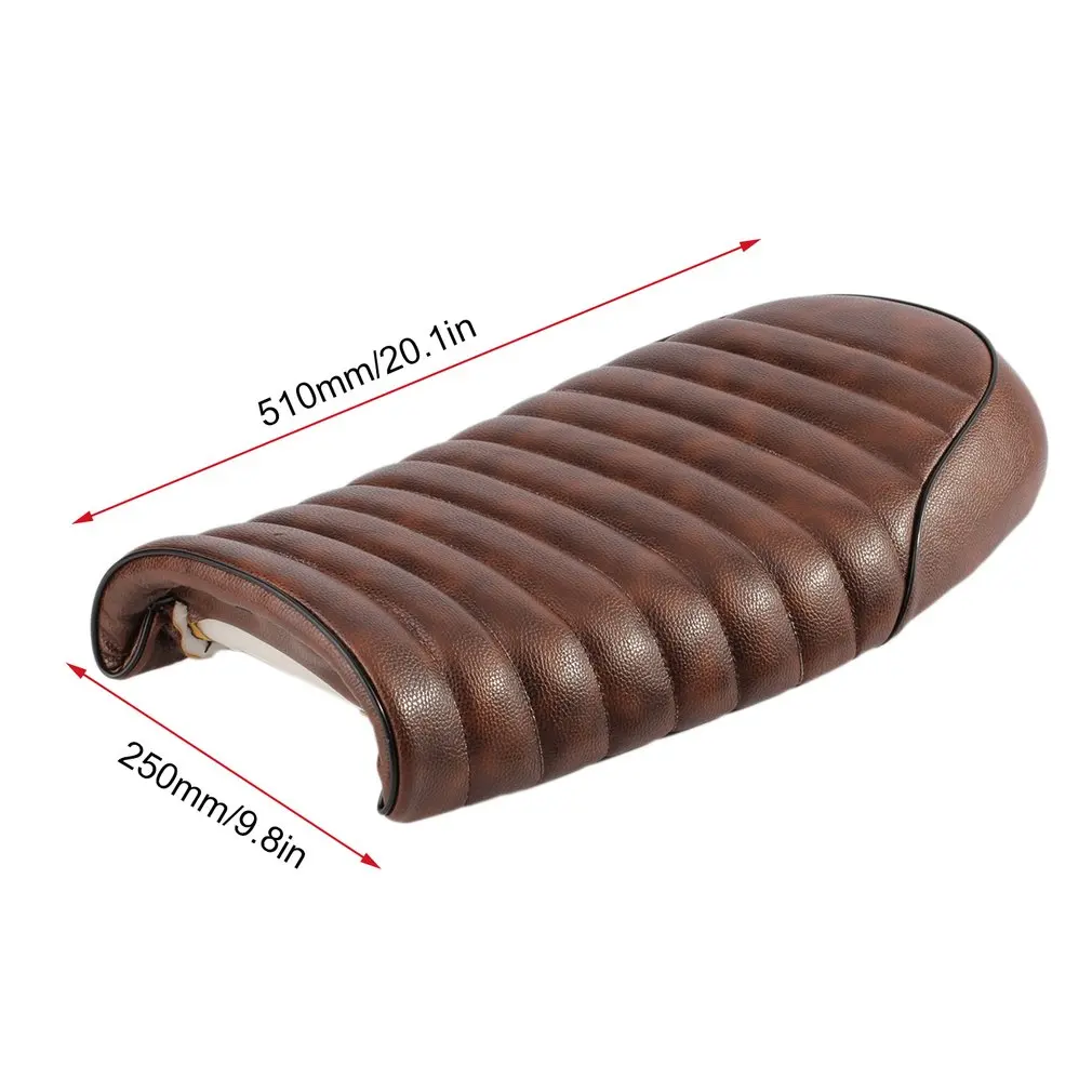 Motocycle Seat Covers Cafe Racer Seat Waterproof Leather Padded with Sponge for CG Series for Hot Black/Coffee
Motocycle Seat Covers Cafe Racer Seat Waterproof Leather Padded with Sponge for CG Series for Hot Black/Coffee