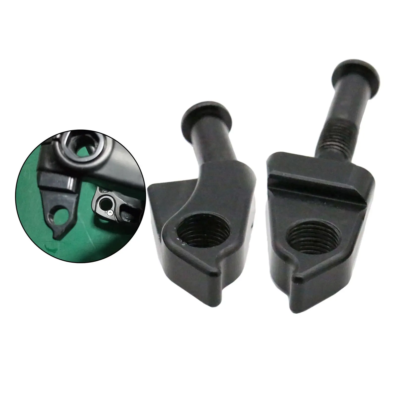 1 Pair Bicycle Rear Derailleur Hanger Extender Frame Tail Hook Extender Cycling Mountain Bike
1 Pair Bicycle Rear Derailleur Hanger Extender Frame Tail Hook Extender Cycling Mountain Bike