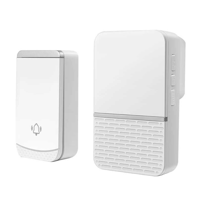 Home Security Welcome Wireless Doorbell Smart Chimes Door Bell LED Light 45 Songs with Waterproof Contact Button US Plug
Home Security Welcome Wireless Doorbell Smart Chimes Door Bell LED Light 45 Songs with Waterproof Contact Button US Plug