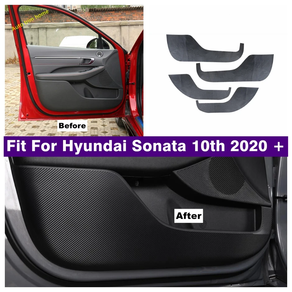 Accessories Interior Refit Kit Door Scratchproof Anti Kick Pad Film Protective Stickers Fit For Hyundai Sonata ND8 2020 - 2023 
Accessories Interior Refit Kit Door Scratchproof Anti Kick Pad Film Protective Stickers Fit For Hyundai Sonata ND8 2020 - 2023
