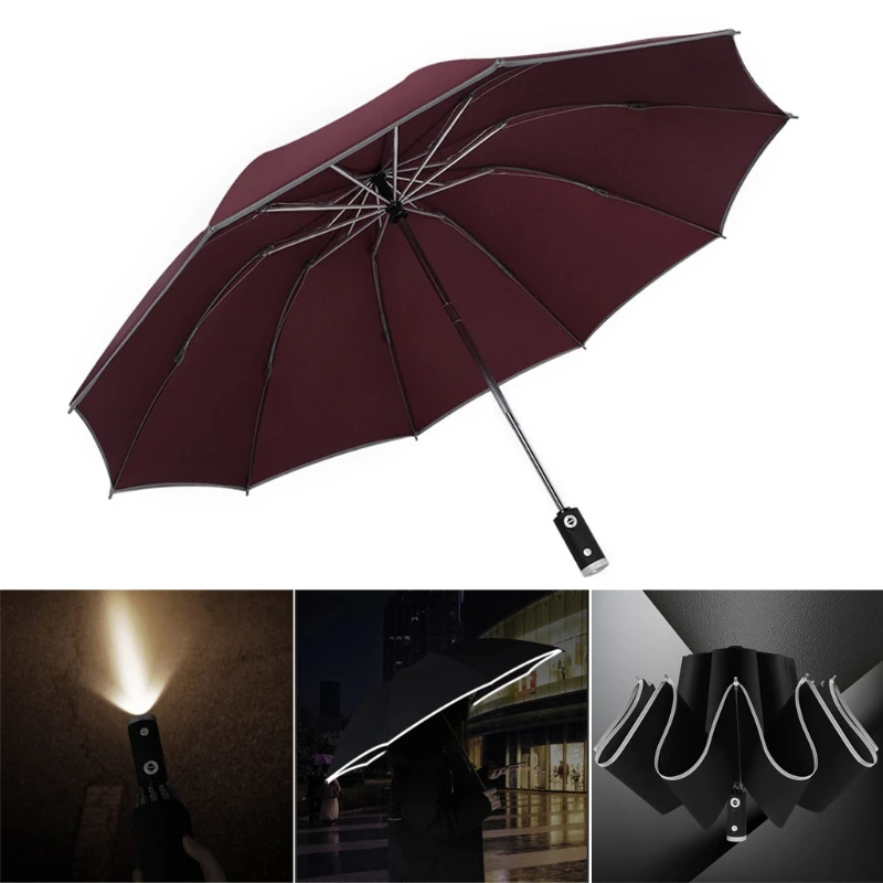 Зонт задний светодиодный светоотражающий, автоматический зонт от дождя из алюминиевого сплава, подарок для детей
Зонт задний светодиодный светоотражающий, автоматический зонт от дождя из алюминиевого сплава, подарок для детей