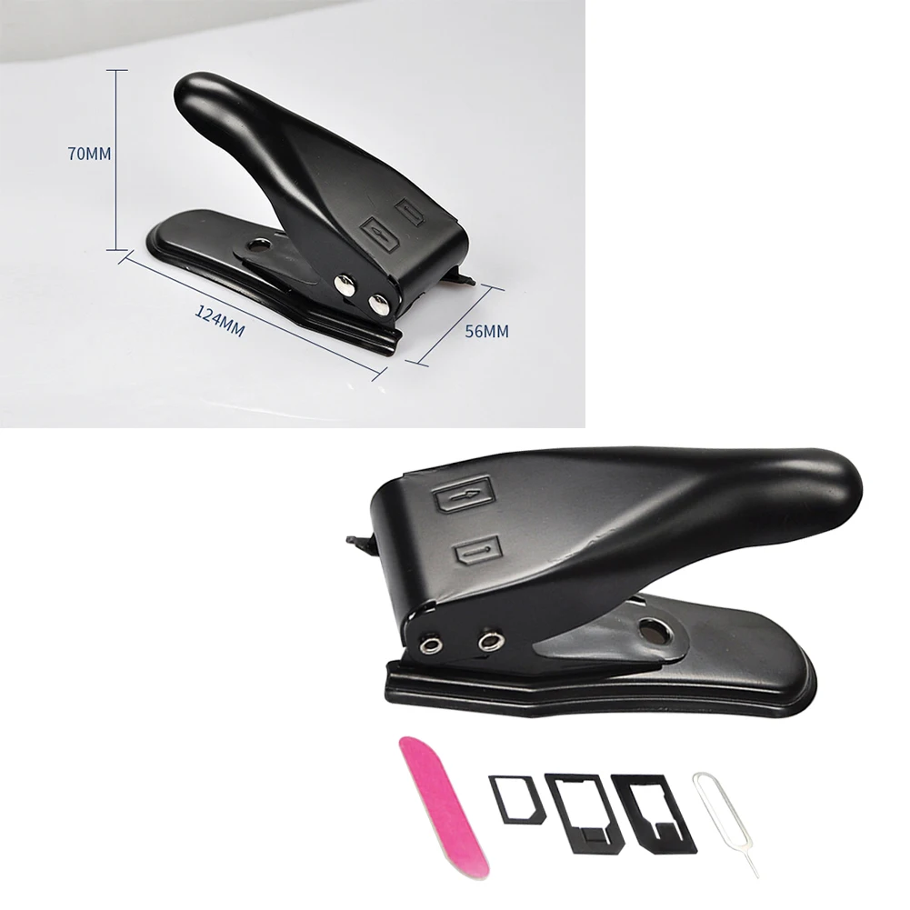 Mobile Phone Card Cutter Dual 2 in 1 SIM Card Cutter Tool Machine with Nano Micro Standard SIM Adapter SIM Pin for Mobile Phone 
Mobile Phone Card Cutter Dual 2 in 1 SIM Card Cutter Tool Machine with Nano Micro Standard SIM Adapter SIM Pin for Mobile Phone